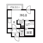 luce solare麻生(ルチェ・ソラーレアサブ)の間取り画像