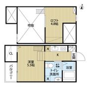 LA TACHE Ⅱ(ラターシュツー)の間取り画像