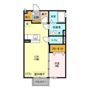 サニー キャッスルの間取り画像