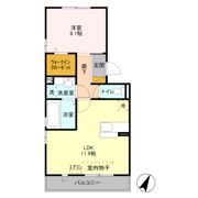 ヘリオス Aの間取り画像
