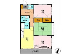 農住メゾンサニーホームズ Bの間取り画像