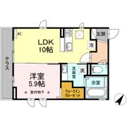パーシモンⅢの間取り画像