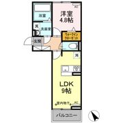 ハッピーミヤハラの間取り画像