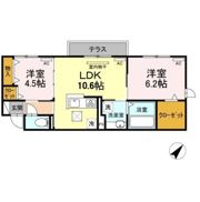 コンフォート桜の間取り画像