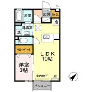 モナリエ松浜の間取り画像