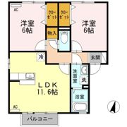 フォレスト A棟の間取り画像