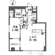 マジェスティ大濠の間取り画像