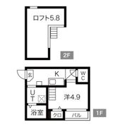 アッシュコート名古屋の間取り画像