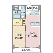 ステーションウエストタワーの間取り画像