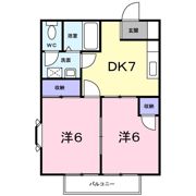 レモンハイツの間取り画像