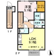サンジュエル一本木の間取り画像