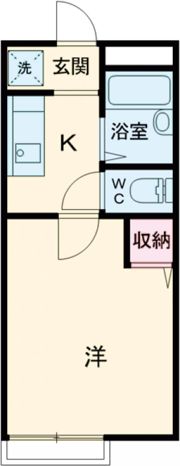 フレグランス花泉の間取り画像