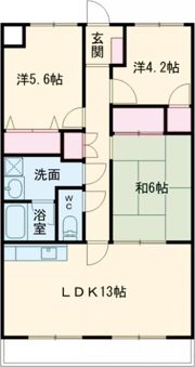 ベルティストンの間取り画像