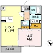 フォレスト四谷の間取り画像