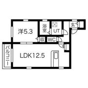 クラージュ平安の間取り画像
