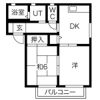ファミーユKの間取り画像