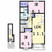 エルミタージュの間取り画像