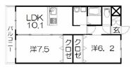 カルムシャンブルの間取り画像
