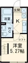 ウエストテラスの間取り画像