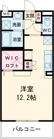 ラフィーネの間取り画像