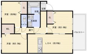 グランモア堂本の間取り画像