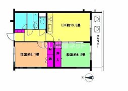 湘南アイランドコーストの間取り画像