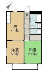 サンハイツシミズの間取り画像