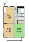 サンハイツシミズの間取り画像