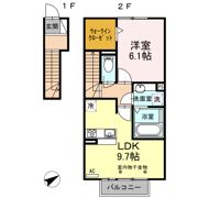 Dーroom三方原 A棟の間取り画像