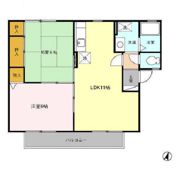 二瀬川ノーバ Bの間取り画像