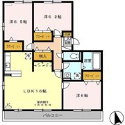 シュロス作右衛門の間取り画像