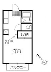 アーバーハウス吉田B棟の間取り画像