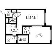 ベルブランオタルの間取り画像
