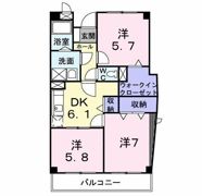 レフィナード壱番館の間取り画像