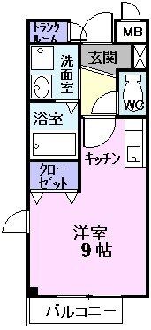 サン・アベニューの間取り画像