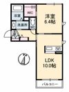 クオレール吉敷の間取り画像
