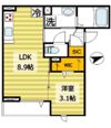 セジュール曙町の間取り画像