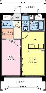 サンパティークFUTABAの間取り画像