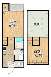 MODERN PALAZZO 堂崎Liebeの間取り画像