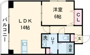 メゾンパティオリーブル豊川の間取り画像