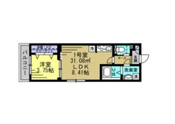 ウイルビィ新松戸の間取り画像