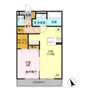 ディアコートの間取り画像