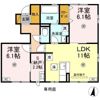 グリーンヴィラ ガーデンの間取り画像