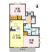 ベルグレイス湘南 Aの間取り画像