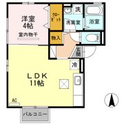 アプロス三ツ郷屋の間取り画像