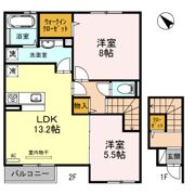 ロック・ベイレークの間取り画像