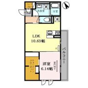 グレースハイムⅢの間取り画像