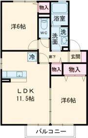ウィルベリーの間取り画像