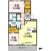 カーサステラⅢの間取り画像