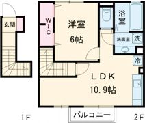 ダイワ天神の間取り画像